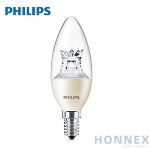 PHILIPS LED BULB MASTER LEDcandle DT 8-60W B40 E14 827 CL 929001211702