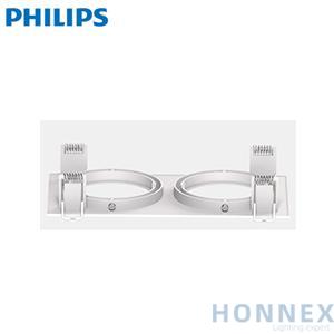 PHILIPS LED SPOTLIGHT GD900 grille sheet Double 800lm D90x2 929001985490